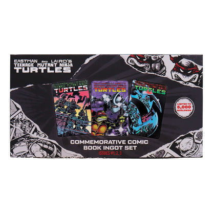 Teenage Mutant Ninja Turtles – Limited Edition Set of Three Comic Book Cover Ingots