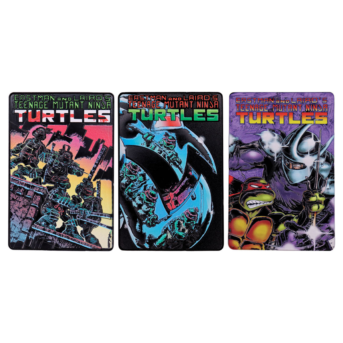 Teenage Mutant Ninja Turtles – Limited Edition Set of Three Comic Book Cover Ingots