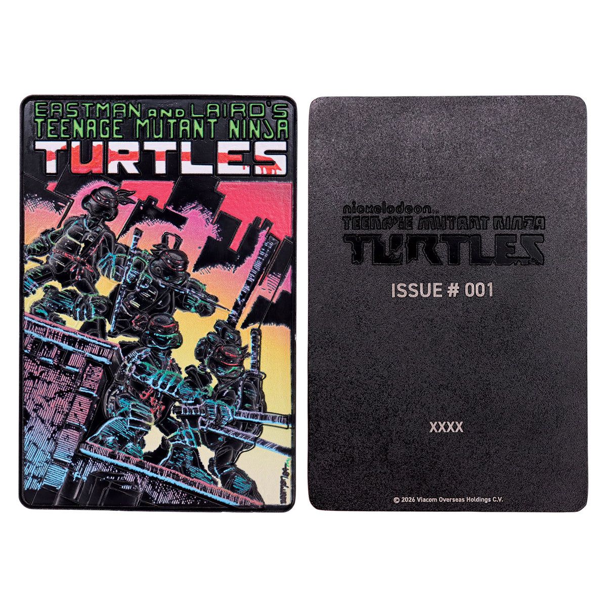 Teenage Mutant Ninja Turtles – Limited Edition Set of Three Comic Book Cover Ingots