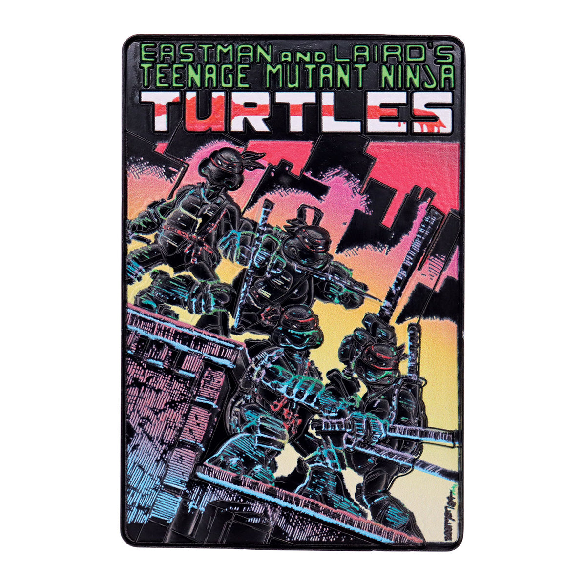 Teenage Mutant Ninja Turtles – Limited Edition Set of Three Comic Book Cover Ingots