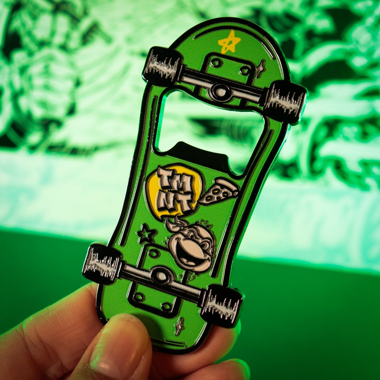 Teenage Mutant Ninja Turtles – Magnetic Skateboard Bottle Opener
