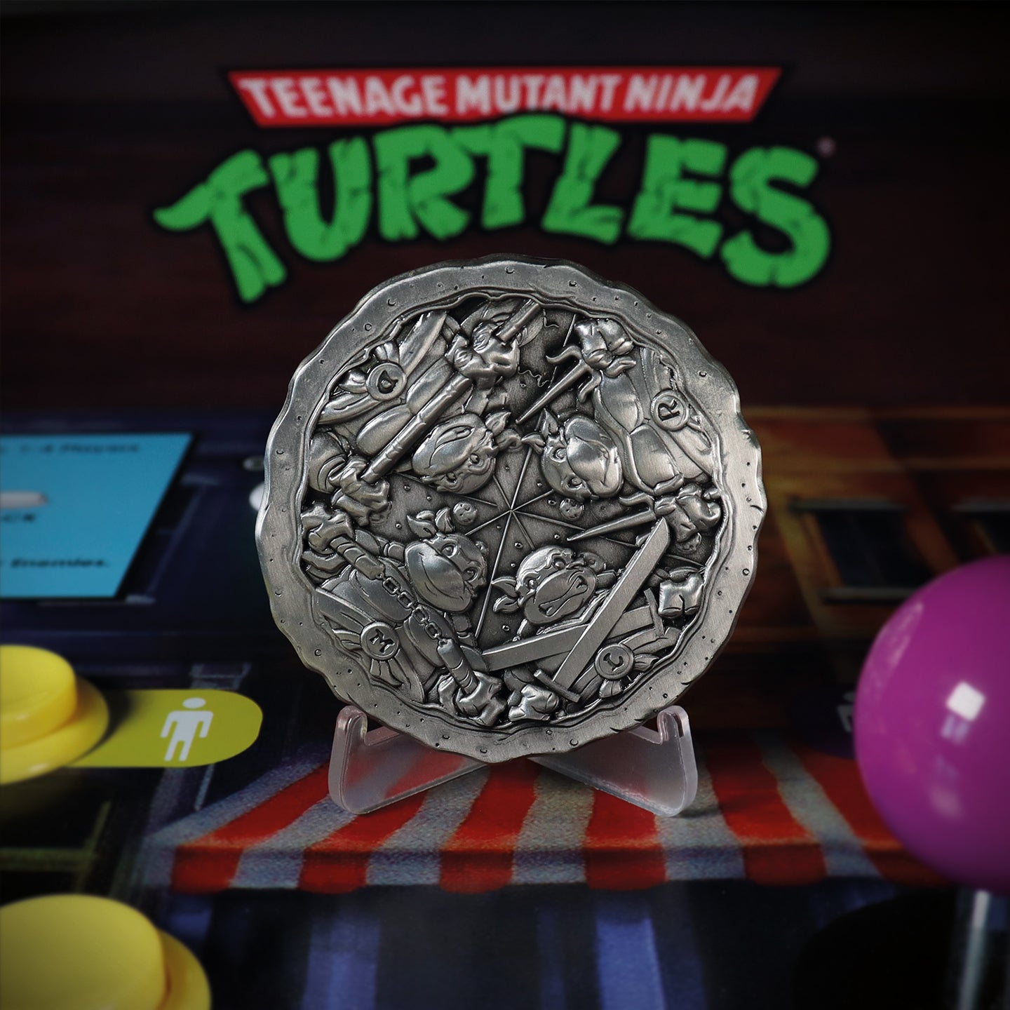 Teenage Mutant Ninja Turtles Limited Edition Pizza Medallion