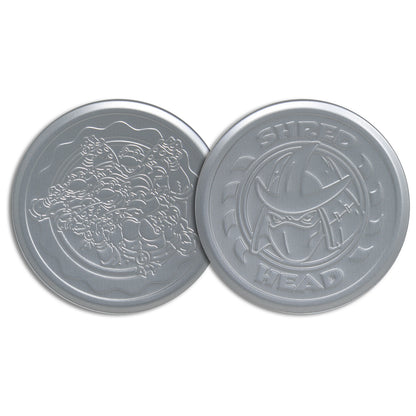 Teenage Mutant Ninja Turtles Set of 4 Embossed Metal Coasters 2 Designs