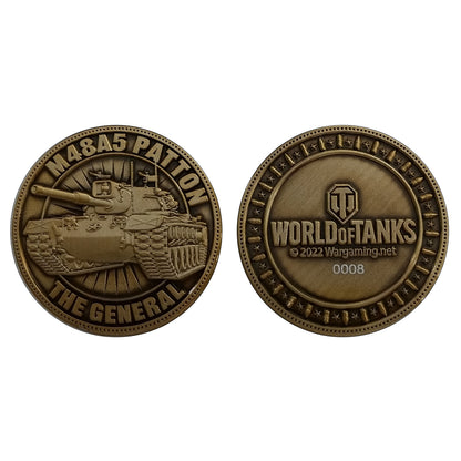 World of Tanks Limited Edition Patton Tank Collectible Coin