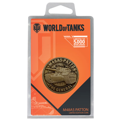 World of Tanks Limited Edition Patton Tank Collectible Coin
