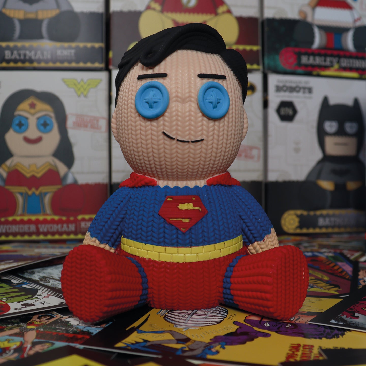 DC - Superman Collectible Vinyl Figure from Handmade By Robots