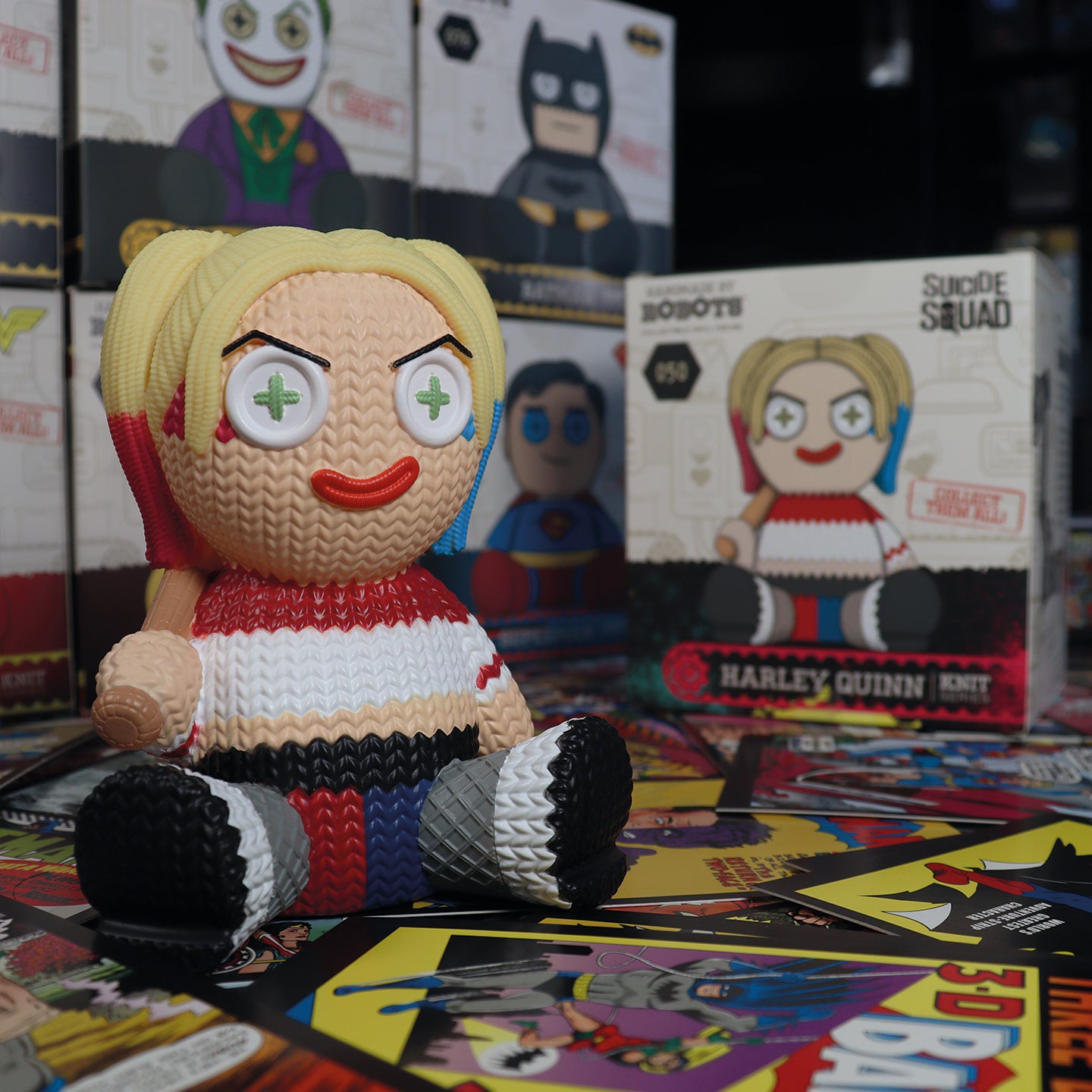 DC - Harley Quinn Collectible Vinyl Figure from Handmade By Robots