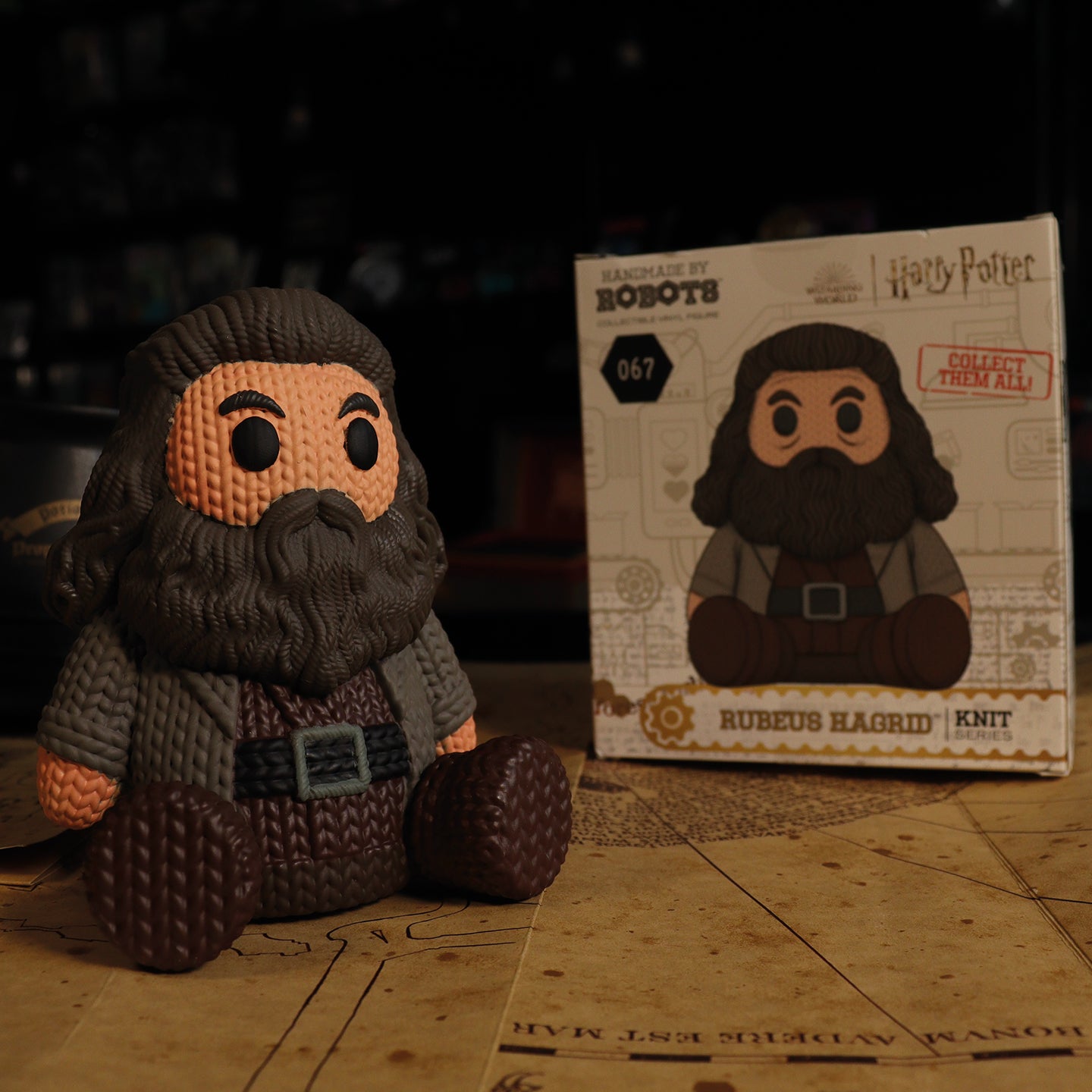 Harry Potter - Rubeus Hagrid Collectible Vinyl Figure from Handmade By Robots