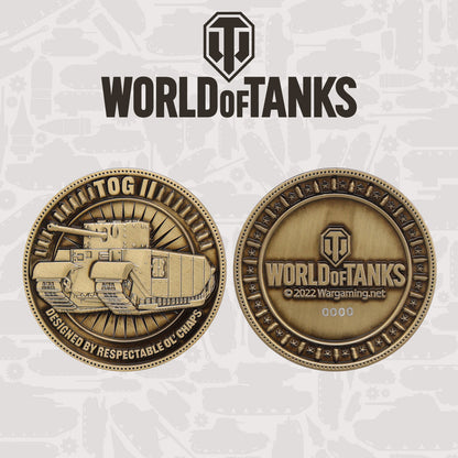 World of Tanks Limited Edition Tog II* Tank Collectible Coin