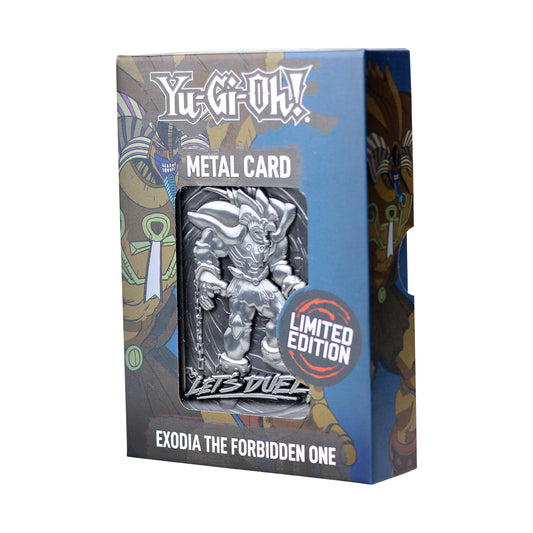 Yu-Gi-Oh! Limited Edition Exodia the Forbidden One Metal Card