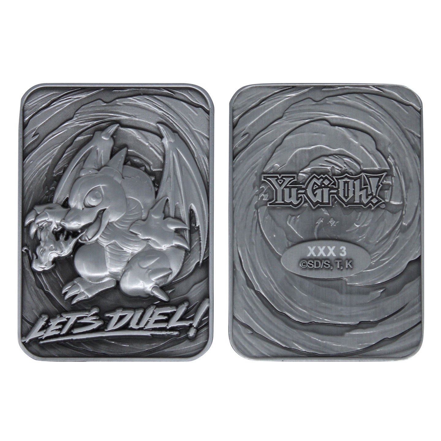 Yu-Gi-Oh! limited edition Baby Dragon metal card from Fanattik