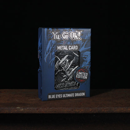 Yu-Gi-Oh! Limited Edition Blue Eyes Ultimate Dragon Metal Card