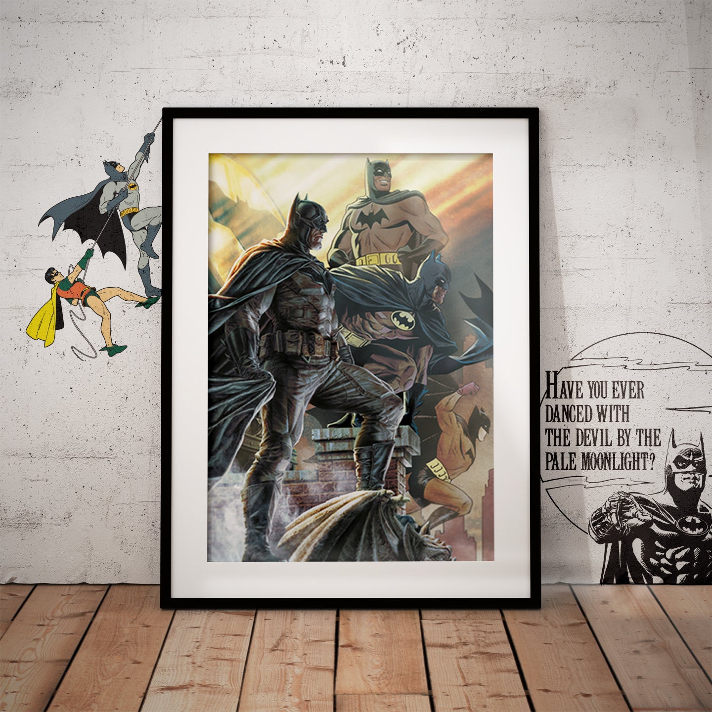 Limited edition Batman art print from Fanattik