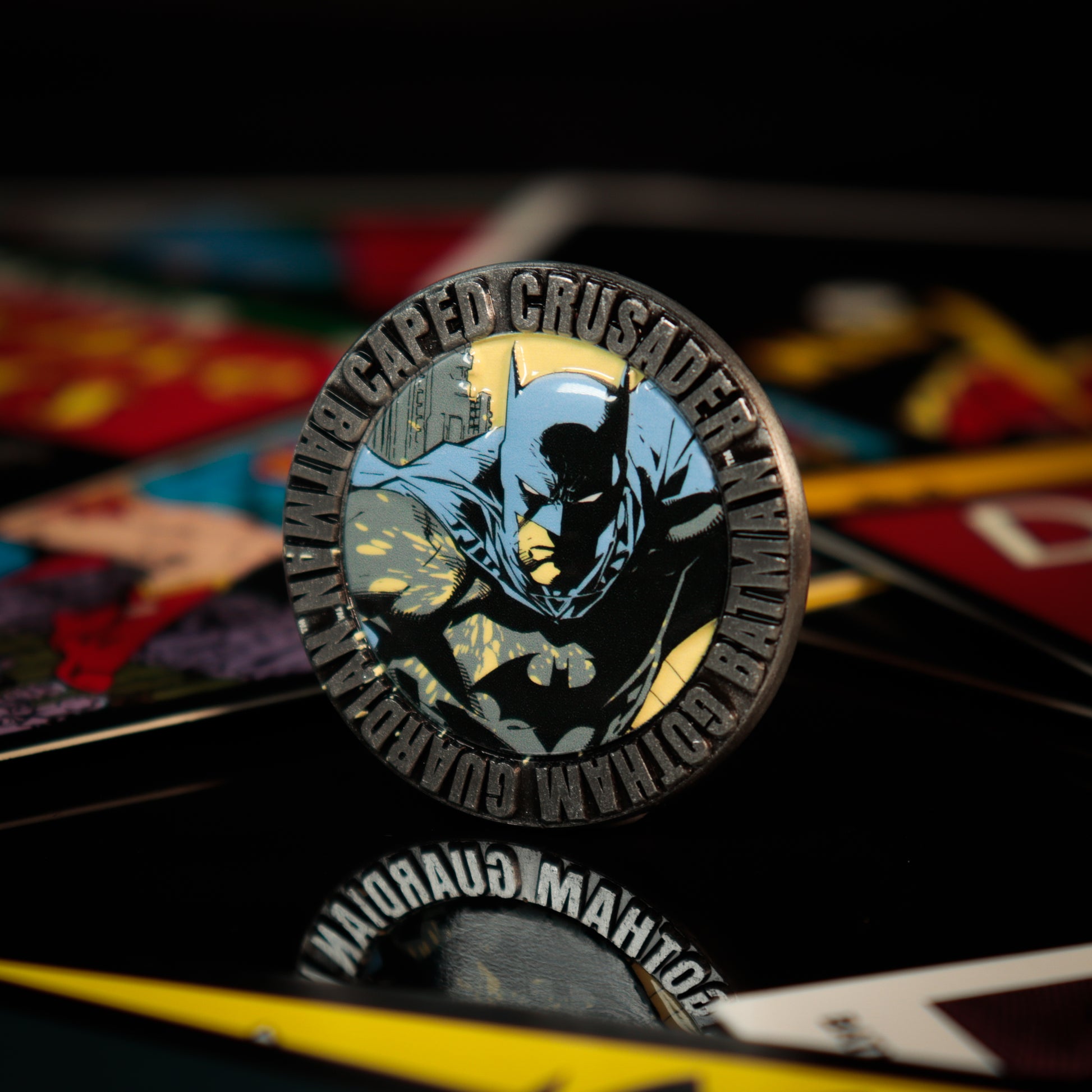 DC Batman Caped Crusader Limited Edition Coin