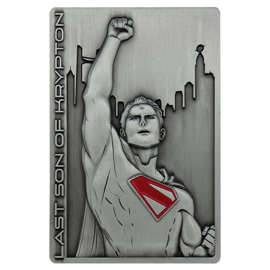 Superman 2025 Last Son of Krypton Ingot