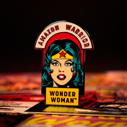 Wonder Woman Amazon Warrior Pin Badge