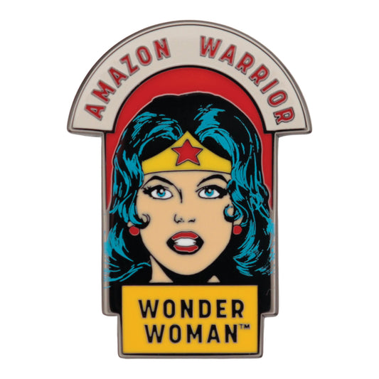 Wonder Woman Amazon Warrior Pin Badge