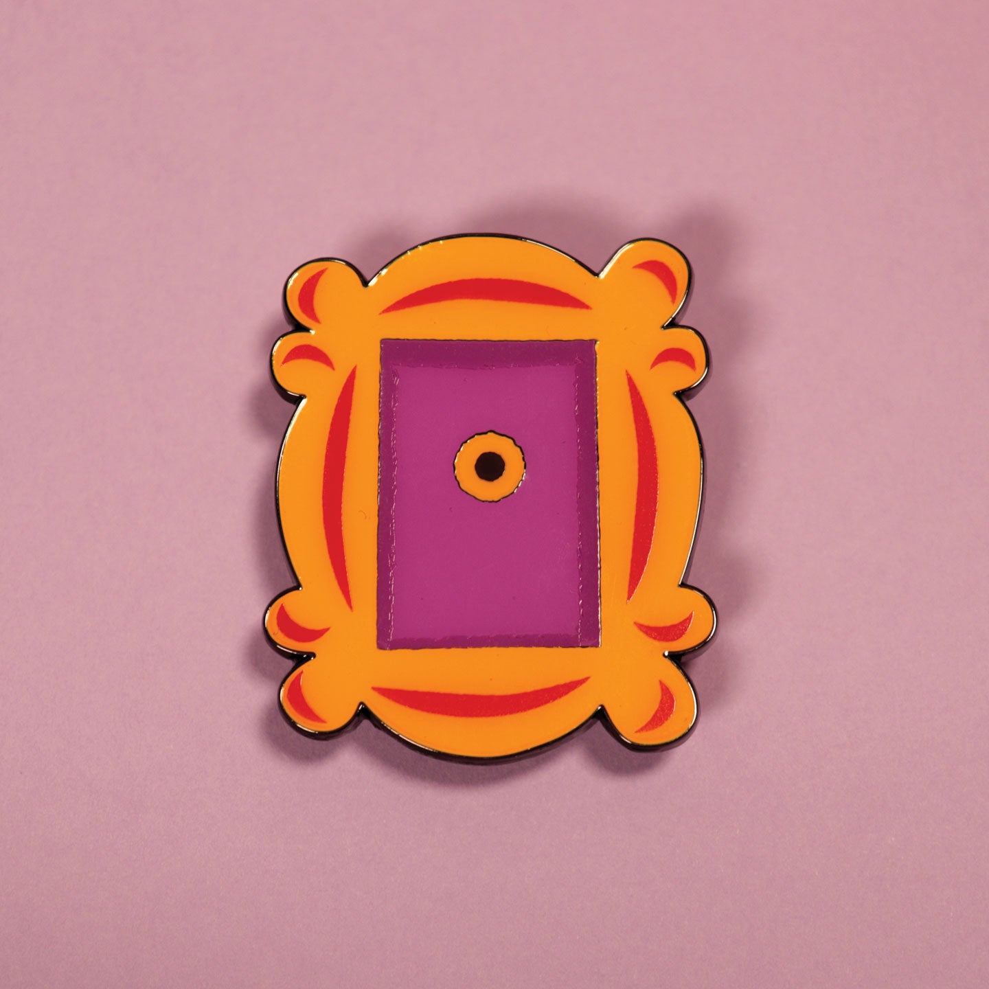 Friends Frame Pin Badge Peephole Lifestyle 