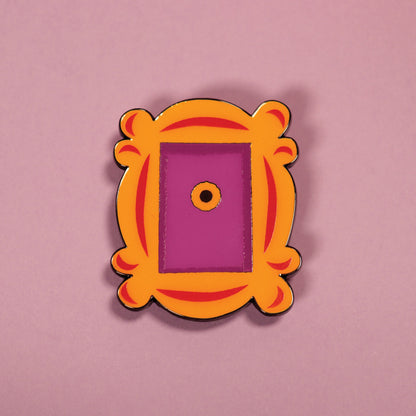 Friends Frame Pin Badge Peephole Lifestyle 
