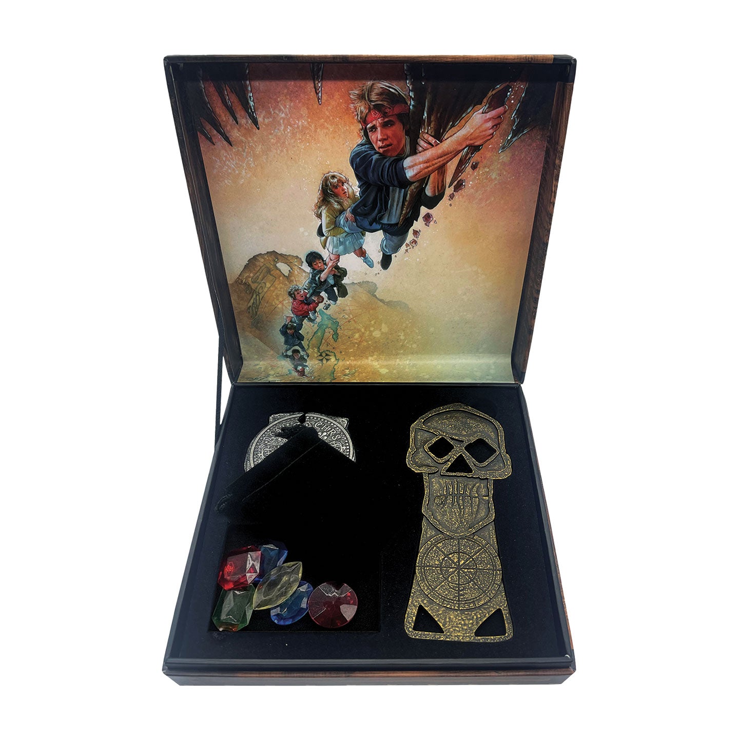 The Goonies Limited Edition Treasure Set Open Box and Jewel Set