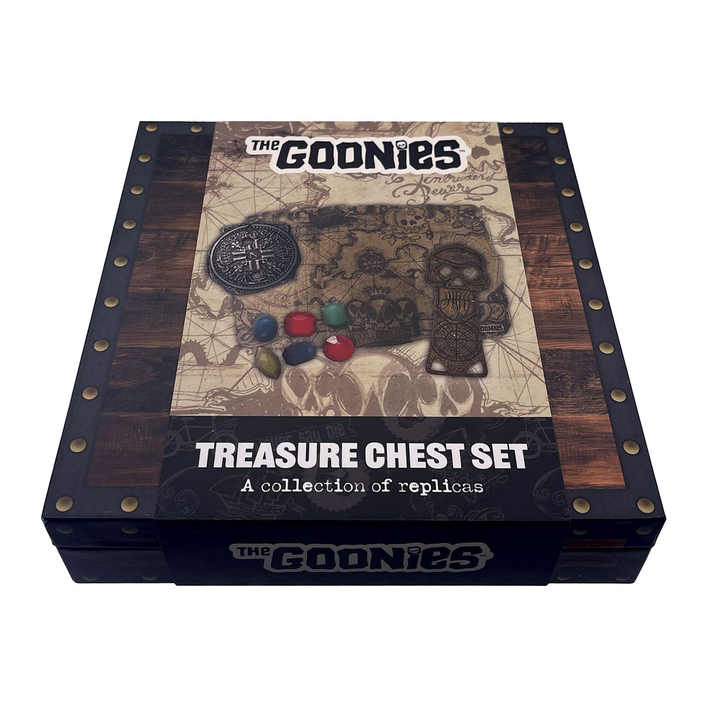 The Goonies Limited Edition Treasure Set Packaging Ariel View