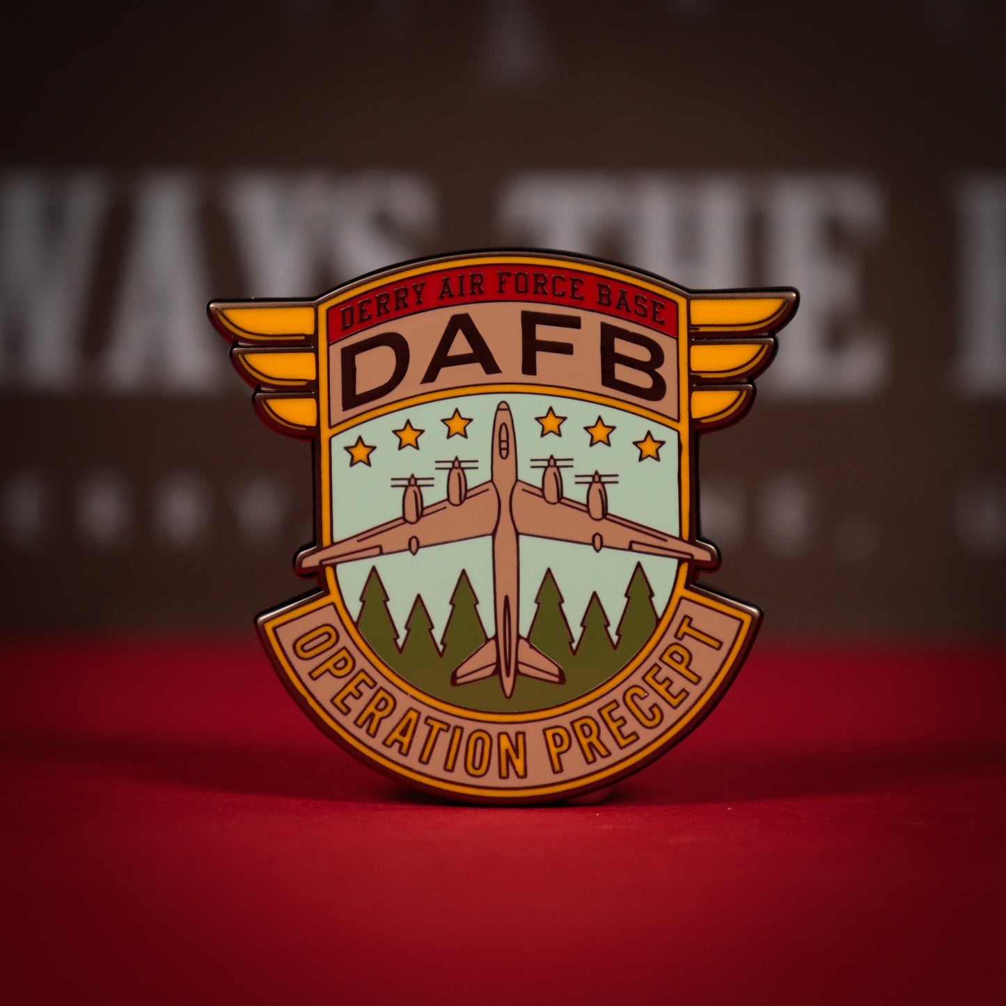 IT: Welcome to Derry DAFB Pin Badge
