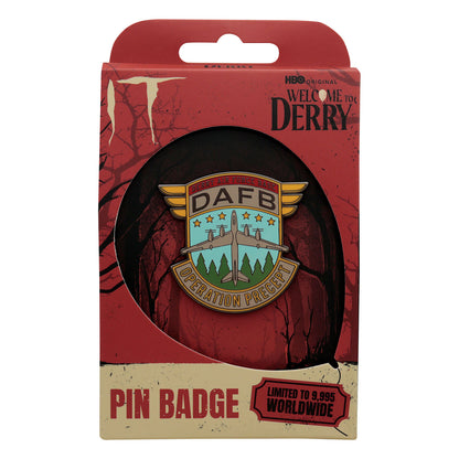 IT: Welcome to Derry DAFB Pin Badge