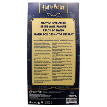 Harry Potter Mermaid Stained Glass Window Resin Plaque