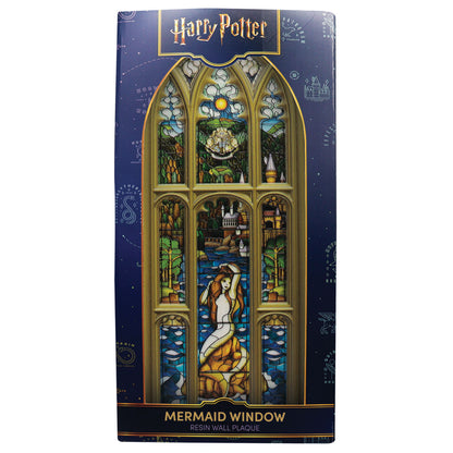 Harry Potter Mermaid Stained Glass Window Resin Plaque