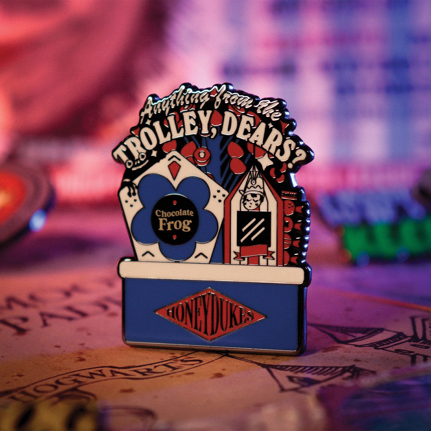 Harry Potter Mystery Pin Badge CDU Containing 12 Blind Boxes