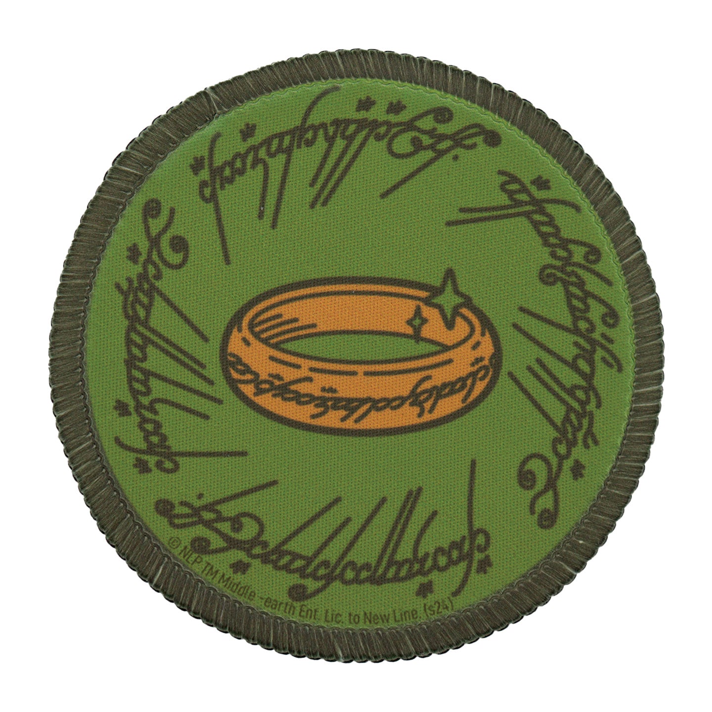 Lord of the Rings Desk Pad & Coaster Set Coaster Close Up
