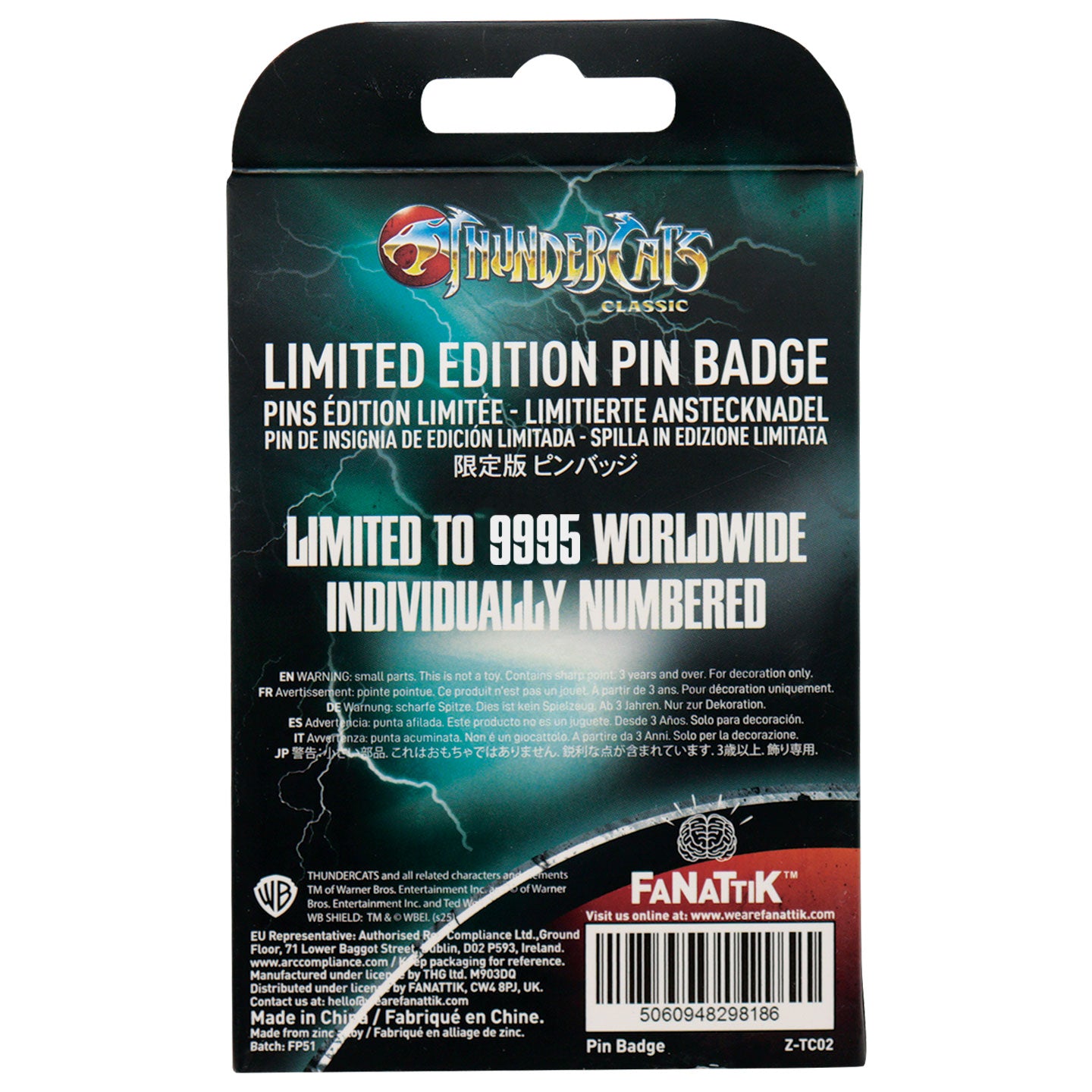 ThunderCats Mumm-Ra Pin Badge