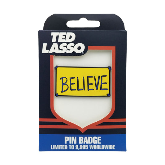 Ted Lasso Believe Pin Badge