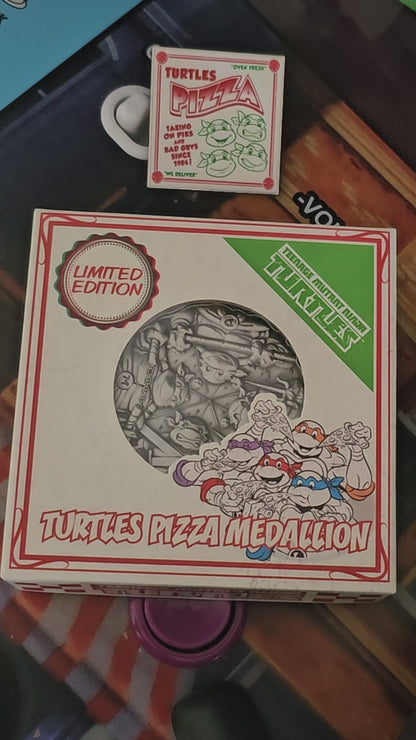 Teenage Mutant Ninja Turtles Limited Edition Pizza Medallion