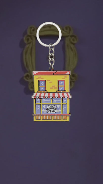 Friends Central Perk Keyring