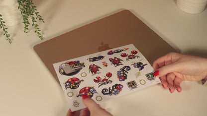 Sonic The Hedgehog – Retro Tech Decals