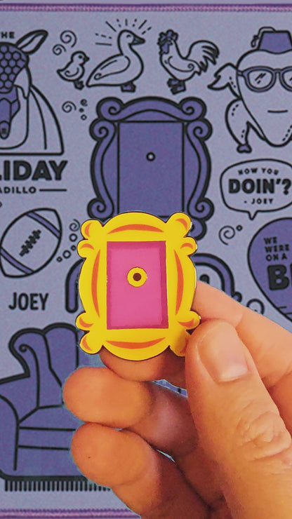 Friends Frame Pin Badge